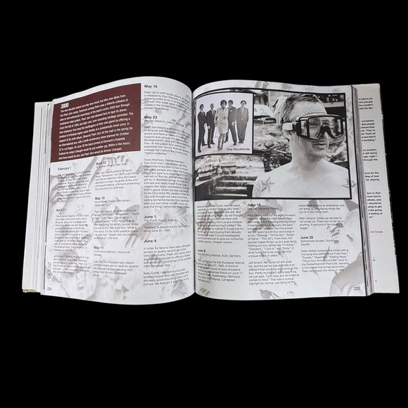 Pearl Jam Twenty Hardcover DJ Pearl Jam Book Music History Read - Picture 8 of 14